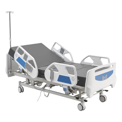 Uimoso Electric Hospital Bed with 5 Adjustable Functions and Cardiac Chair CPR
