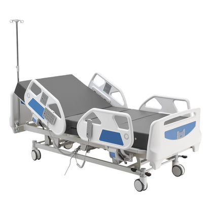 Uimoso Electric Hospital Bed with 5 Adjustable Functions and Cardiac Chair CPR