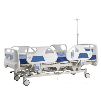 Uimoso Electric Hospital Bed with 5 Adjustable Functions and Locking System