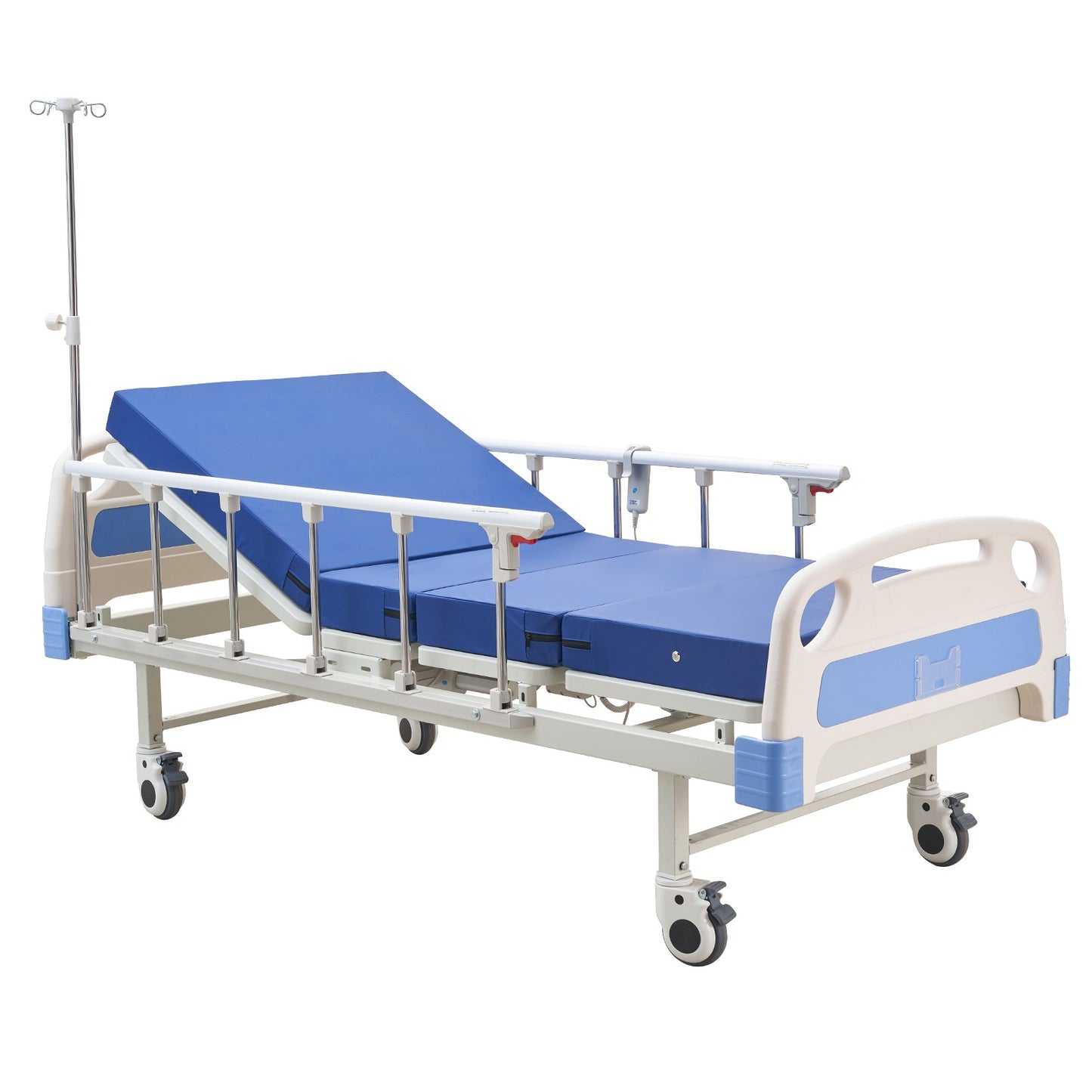Uimoso Electric Adjustable Hospital Bed with Mattress, 2 Functional Modes