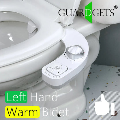 Bidet Hot and Cold Bidet Left Handed Bidet Warm Water Bidet for Toilet Seat Bidets Sprayer Two Nozzles Self Cleaning