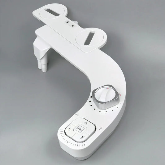 Bidet Hot and Cold Bidet Left Handed Bidet Warm Water Bidet for Toilet Seat Bidets Sprayer Two Nozzles Self Cleaning