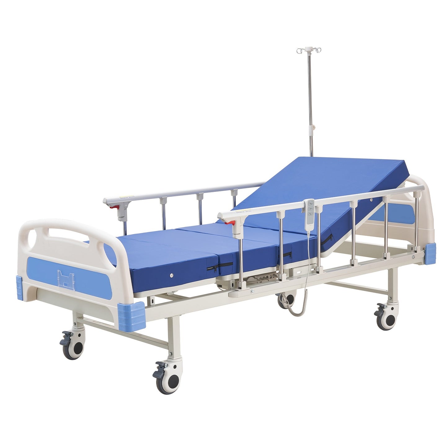 Uimoso Electric Adjustable Hospital Bed with Mattress, 2 Functional Modes